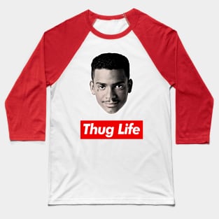 Carlton Thug Life Banks Baseball T-Shirt